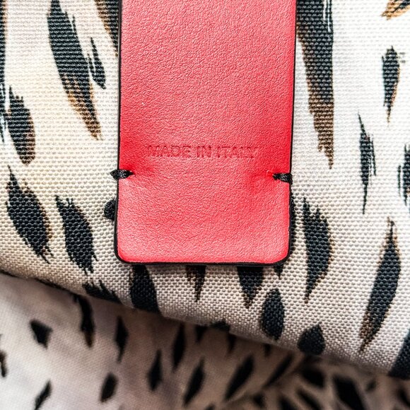 Christian Louboutin Cabata Gigi Canvas Small Tote - Picture 8 of 9